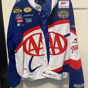 Vintage NASCAR jacket #6 mark Martin AAA men’s medium